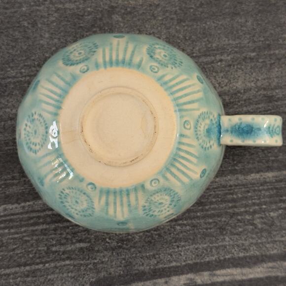 Anthropologie Old Havana Mint Color Mug Cup Replacement Portugal - Picture 3 of 5